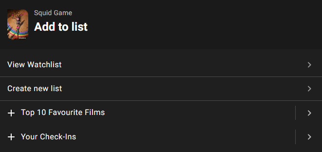 Adding title to list after removing from Watchlist