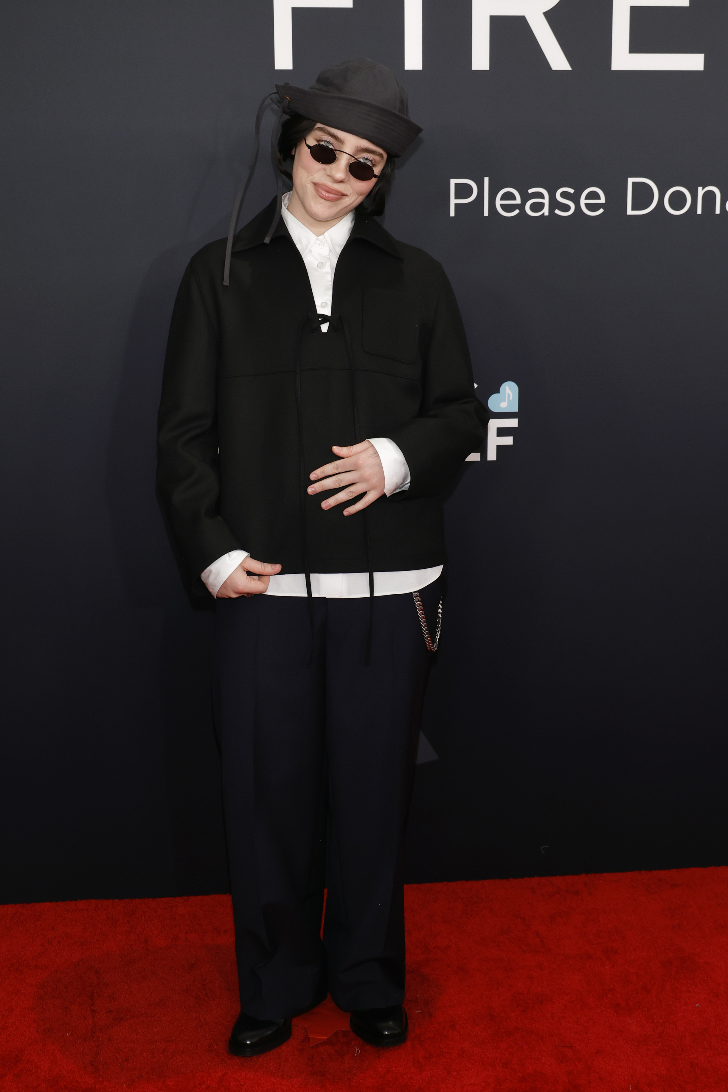Billie Eilish at an event for The 67th Annual Grammy Awards (2025)