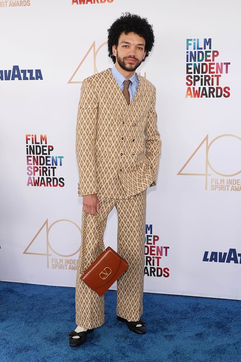 Justice Smith at an event for 40th Film Independent Spirit Awards (2025)