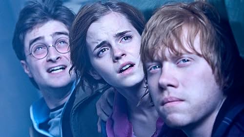 Rupert Grint, Daniel Radcliffe, and Emma Watson in Harry Potter and the Deathly Hallows - Part 2 (2011)