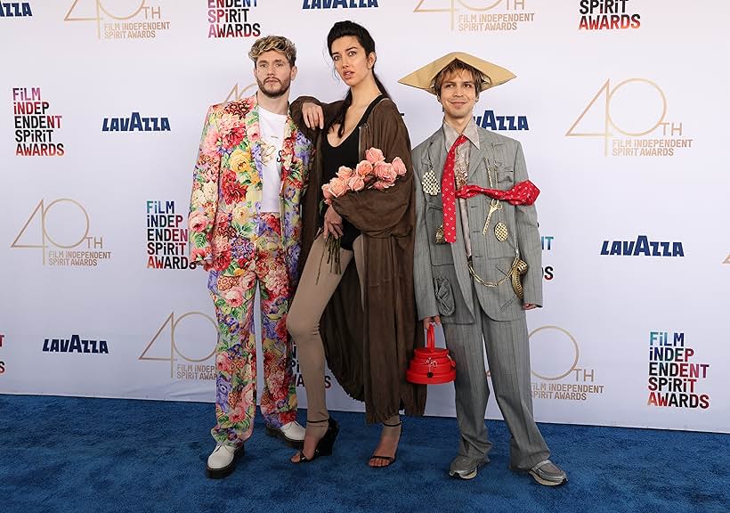 Martine Gutierrez, Julio Torres, and James Scully at an event for 40th Film Independent Spirit Awards (2025)